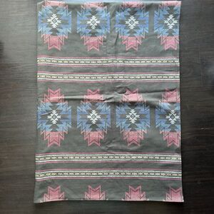 Faherty x Doug Good Feather Adirondack Blanket 52x72 Woven Organic Cotton Beach